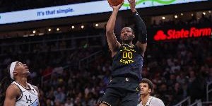 勇记：库明加和巴特勒同场76分钟 勇士输了28分