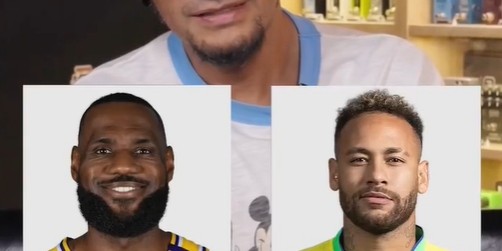 开云官网-张震岳回应詹姆斯与内马尔外貌对比：内马尔更帅气