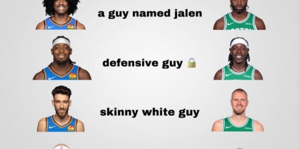 照这个阵容搭就完事了🤣雷霆&amp;amp;绿军似乎告诉了我们夺冠密码